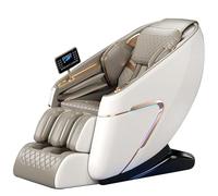 LFFTBK Sillón De Masaje 4D para Uso Doméstico, con Guía SL Extra Larga Y Diseño Compacto para Ahorrar Espacio En Viviendas Pequeñas.