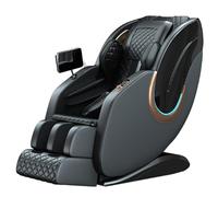 LFFTBK Sillón De Masaje De Cuerpo Completo con Masaje Inteligente por Rieles Y Modo De Calefacción. Sillón De Ocio Tipo Cápsula Espacial para Uso Doméstico.