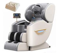 LFFTBK Sillón De Masaje Inteligente 4D, Amasamiento Preciso Hombro Y Cintura Espalda Diseño Pequeño Y Doméstico