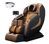 LFFTBK Sillón De Masaje para Todo El Cuerpo, Amasamiento por Acupresión SL con Función De Calefacción, Sillón Reclinable para Salón Doméstico para Adultos.(Noir)