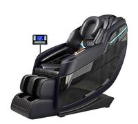 LFFTBK Sillón De Masaje Shiatsu 4D con Función SL-Track Y Escaneo Corporal, con Airbags Calefactados Y 12 Modos De Masaje.(Noir)