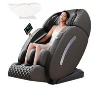 LFFTBK Sillón De Masaje, Sillón Reclinable Que Ahorra Espacio con Guía SL para Un Montaje Sin Esfuerzo.(Noir)