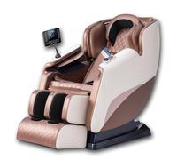 LFFTBK Sillón De Masaje,SL Rail Airbag Masaje Calefacción Relajación Hogar Multifunción Masaje Sofá(Bianco)