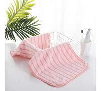 LFFTBK Toalla de algodón, Suave y Muy Absorbente Variedad de Colores paño Adecuado para Adultos Ancianos niños Puede ser Utilizado en el baño Dormitorio Aseo Cocina Uso(Pink)