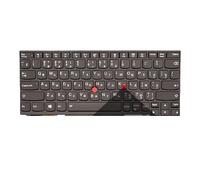 LFGOZSD Teclado retroiluminado Ruso/Estadounidense para portátil Lenovo Thinkpad X13 L13 X280 A285 X390 X395 01YP160 01YP040 01YP142 01YP222 01YP120(RU Black Backlit)