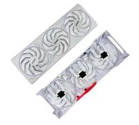 LFGOZSD Ventilador de GPU OC 95 mm y 6 Pines FD10015M12D RX7700XT 7800 7900 XT para Tarjeta gráfica Sapphire Pure Radeon RX 7700(Shell and Fans)