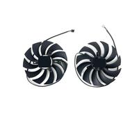 LFGOZSD Ventilador de refrigeración para GPU RTX3070 (100 mm, CF1010U12S GAA8S2U, 0,45 A, 12 V CC, para Zotac Gaming RTX 3070 AMP Holo)(Black 2-Fan GF)