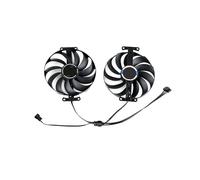 LFGOZSD Ventilador de refrigeración T129215SU 95 mm para ASUS Dual GeForce RTX 3060 3070 Ti V2 OC Edition 8 GB, FDC10U12S9-C CF1010U12S(Black 2-Fan CF)
