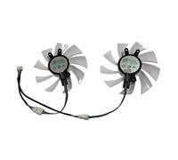 LFGOZSD Ventilador de refrigeración VGA para Tarjetas gráficas GA92S2H 4 Pines y 85 mm para ZOTAC GTX 1660 Super Destroyer 51Risc RTX2060(White GA92S2H)