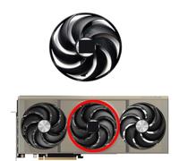 LFGOZSD Ventilador de Repuesto CF1015U12D para Sapphire Radeon RX9070 9070XT Nitro para Tarjeta gráfica(Middle Fan)