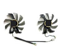 LFGOZSD Ventilador de Repuesto para Tarjeta gráfica Manli GeForce RTX4070ti 12 GB T129215SU(Left Right Fan)