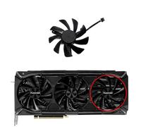 LFGOZSD Ventilador de Tarjeta gráfica TH9215B2H-PFB01 87 mm para GAINWARD GeForce RTX 3080, 3090, 3070, 3080Ti Phantom(C-Fan)
