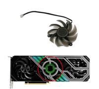 LFGOZSD Ventiladores de refrigeración para Tarjetas gráficas Palit GeForce RTX 3060 Ti, 3070, 3070Ti, 3080, 3080Ti y 3090 Gamingpro OC, FD8015U12D TH8015S2H-PC001(B Fan)
