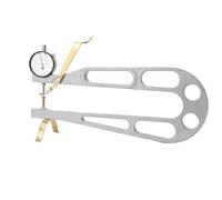 Lfhelper Calibrador de grauating, herramienta de medición de grosor de rango de 0-10 mm, herramientas luthier para violín, precisión de 0,01 mm, profundidad de garganta de 310 mm