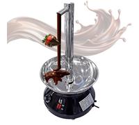 LFHWHKJ Máquina de Fuente de Chocolate, Modelo de Grifo, máquina de Cascada de Chocolate, Calentador de Fuente de Fondue de Chocolate de Acero Inoxidable con Piezas Desmontables(Black)