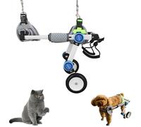 LFHWHKJ Silla de ruedas for perros con patas traseras, carrito ajustable for silla de ruedas, silla de ruedas for mascotas con patas traseras discapacitadas, ayuda for caminar y movilidad for mascotas