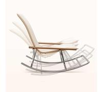 LFHWHKJ Silla mecedora plegable for acampar, sillas de jardín de gran tamaño, sillón portátil, sillón reclinable estilo libre, silla de playa, liviana for interiores y exteriores, terrazas y jardines(