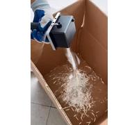 LFI FCG 916 - Pistola picadora de fibra de vidrio con accionamiento de aire, juego de máquinas de corte de aire, herramienta de burbujas, rodillo de laminación de fibra de vidrio, rollo de burbujas de