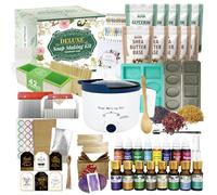 LFISGNN Kit De Fabricación De Jabón De Lujo Para La Fabricación De Jabones, Kit Completo De DIY Que Incluye Un Fundador Y Suministros Completos Para El De Savo
