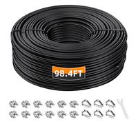 LFJ Cable de Acero para Fitness, Cuerda Gimnasio Alambre Resistente Poleas para Cables Máquina Accesorios Gym en Casa Equipo de Levantamiento de Pesas (30 Metros)