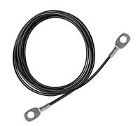 LFJ Cable de Acero para Fitness, Cuerda Gimnasio Alambre Resistente Poleas para Cables Máquina Accesorios Gym en Casa Equipo de Levantamiento de Pesas (3m)