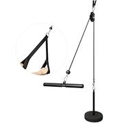 LFJ Poleas Gimnasio en Casa, Kit Cable Polea Maquina Multifuncion Musculacion Barra Recta Biceps Triceps Fitness Gym Ejercicio para Casa