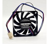 LFM3160T 6010 6CM DC12V 0.25A 3-Wire 3P Detection Temperature Control Ultra-Thin Silent Cooling Fan