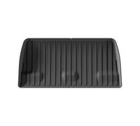 Lfombras De Coche para Odyssey De 7 Asientos (2018-2025) Revestimiento Maletero Almohadilla Timón Izquierdo Color Negro Alfombrillas TPE 3D(Trunk 1P)