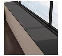 lfombrilla de Tierra de diatomeas Tamaños múltiples Multicolores de Cuero de la Estera Protectora 3m m del alféizar de Ventana del silicón(Grey,10x100cm)