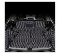 Lfombrillas Maletero para Skoda para Kodiaq 2017-2023 Estera Maletero Personalizada 7 Asientos Alfombrilla Coche Revestimiento Carga Impermeable Cuero