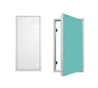 LFONDIGE Panel de Acceso para Paneles de Yeso, Panel de Acceso para plomería, Puerta Oculta para Orificios de Pared, Puerta de Acceso para ático con Cerradura magnética (35 x 45 cm)