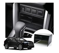 LFOTPP Bandeja de almacenamiento para consola central para Toyyota Corolla Cross SUV, accesorios de coche, caja de almacenamiento original para coche