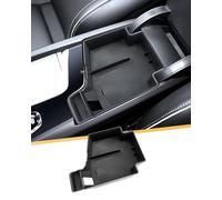 LFOTPP Compatible con Volvo XC60 XC90 V60 S60 V90 S90 Facelift 2024 2025 2026 Consola Central Caja de Almacenamiento, XC60 XC90 Accesorios Reposabrazos Central Organizador Bandeja Guantera (Negro)