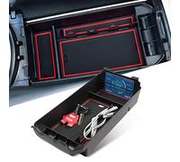 LFOTPP Merced-es Clase C GLC EQC 400 N293 Caja de almacenamiento para reposabrazos EQC Accesorios Organizador Bandeja Centro de consola Armrest Storage Box Guantera