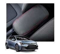 LFOTPP Para Toyot-a Corolla E210 2019-2023 Funda Reposabrazos Coche Cubierta Protectora para Caja Apoyabrazos Consola Central Tapa Antiarañazos Interior Corolla E210 Accesorios (Negro1)