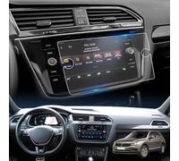 LFOTPP Protector de pantalla mate de navegación de 8 pulgadas, compatible con Tiguan II MK2 GTE Allspace, vidrio templado 9H, resistente a los arañazos, GPS, antihuellas, Tiguαn 2, accesorios