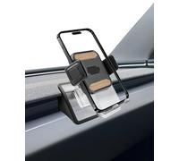 LFOTPP Soporte para teléfono móvil Tesla Model 3 Highland Model Y Juniper 2025 2026, modelo 3/Y accesorio apto para todos los smartphones iPhone y Android (aspecto de madera)