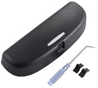 LFOTPP X1 X3 X5 X7 New 3er 5er 6er 7er Estuches de Gafas para Coche Gafas Caja Organizador Gafas de Sol Funda de Gafas Interior Accesorios (Negro)