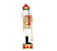 LfrXtra Adorno De Cascanueces De Madera Decoraciones Navideñas Figuras De Marionetas Decoración del Hogar De Madera para Chimeneas Figuras Navideñas