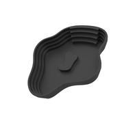 LfrXtra Amplio Recipiente De Agua para Animales Sin Cáscara Escalera Antideslizante Alimentación Especies Agua Y Tierra Cuenco Baño Tortugas con Rampa Antideslizante