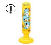 LfrXtra Bolso Boxeo para Niños con Fugas Toy Inflable Standing Boxing Bolse para Niños Ose del Patio Trasero con Bolsa Boxeo Inflable PVC para Niños