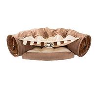 LfrXtra Camas para gatos, cama suave para túnel de juego, tubo de túnel de poliéster, túnel arrugado para mascotas pequeñas