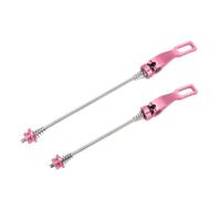 LfrXtra Deportes y entretenimiento, cubo de rueda de bicicleta de liberación rápida pinchos de bicicleta delantera y trasera para bicicletas