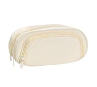 LfrXtra Estuche extensible extraíble con múltiples compartimentos, organizador de bolígrafos de gran capacidad, para suministros escolares y de oficina, bolsa de tela Oxford con clasificación, b