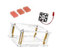 LfrXtra Home, funda acrílica para placa K2B que ofrece un montaje seguro y fácil acceso a las interfaces