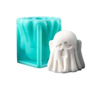 LfrXtra Home - Moldes de silicona con diseño de espectro de Halloween, moldes de chocolate, moldes de fondant para hacer velas, jabón, chocolate, proyectos de resina epoxi