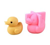 LfrXtra Home - Moldes de silicona con forma de pato para velas de resina epoxi, hechos a mano, para jabón, fondant, pasteles, chocolate, herramienta para hornear