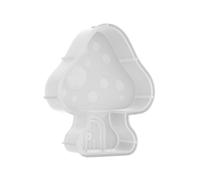 LfrXtra Home - Moldes de silicona para velas de resina epoxi, jabón, yeso, decoración de hongos, moldes de jabón de silicona con forma de hongo