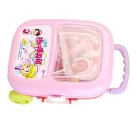 LfrXtra Maleta Interactiva De Juego Simulación Médica para Estetoscopio Realista Y Mejora La Creatividad Y Las Habilidades Motoras Finas Maleta Juguete para Médico