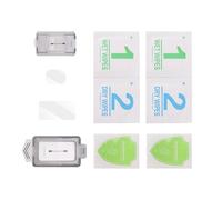 LfrXtra Protector de cristal transparente para pantalla LCD de bolsillo, dureza de alta sensibilidad, superficies lisas, pantalla LCD, protector de lente de cámara